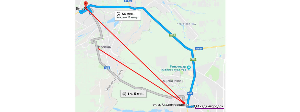 (UA) Буча чи Ірпінь